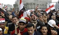 Demostrasi menuntut Presiden Mesir lengser