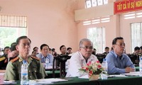 Sarasehan tentang pekerjaan penggerakan massa di perbatasan Vietnam-Kamboja