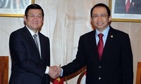 Meneruskan aktivitas Presiden Truong Tan Sang di Indonesia