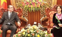 Wakil Ketua MN Vietnam, Nguyen Thi Kim Ngan mengakhiri kunjungan di Rumania