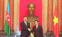 Presiden Azerbaijan mengakhiri dengan baik kunjungan kenegaraan di Vietnam