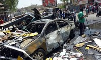 Serangan bom di ibukota Baghdad menimbulkan puluhan korban