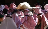 Arab Saudi mengadakan upacara kematian Almarhum Raja Abdullah