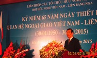 Memperingati ultah ke-65 penggalangan hubungan diplomatik Vietnam-Rusia
