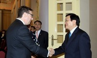 Presiden Vietnam Truong Tan Sang menerima Ketua Dewan Bisnis AS-ASEAN