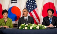 Gedung Putih menegaskan kepentingan dari hubungan AS-Jepang-Republik Korea