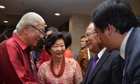 Aktivitas Menteri Kebudayaan, Olahraga dan Pariwisata Vietnam, Hoang Anh Tuan di Singapura