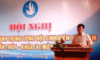 Konferensi ke-4 Badan Eksekutif Pengurus Pusat Asosiasi mahasiswa Vietnam angkatan ke-9