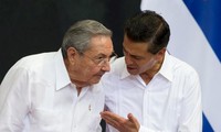 Presiden Kuba, Raul Castro memulai kunjungan kenegaraan ke Meksiko