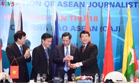 Pembukaan sidang ke-18 Majelis Umum Konfederasi Wartawan ASEAN