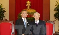Sekjen KS PKV menerima Ketua Majelis Tinggi Jepang