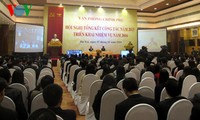 Deputi PM Nguyen Xuan Phuc menghadiri Konferensi penggelaran tugas tahun 2016 dari Kantor Pemerintah