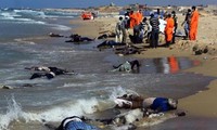 Masalah migran : Menemukan 85 jenazah di lepas pantai Libia