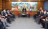 Presiden Tran Dai Quang melakukan kunjungan di propinsi Champasak