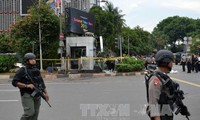 Membuka konferensi internasional anti terorisme di Indonesia