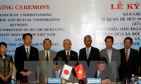 Kota Ho Chi Minh menandatangani MoU tentang hubungan persahabatan dan kerjasama dengan propinsi Aichi, Jepang