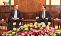 Presiden Tran Dai Quang menerima Dubes Republik Czech Martin Klepetko sehubungan dengan akhir masa baktinya di Vietnam
