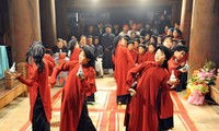 Pesta-pesta pada bulan Satu tahun Imlek di Vietnam Utara