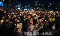 Rakyat Republik Korea terus melakukan demonstrasi untuk menuntut memakzulkan Presiden