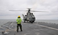 NATO melakukan latihan perang multinasional di Laut Hitam
