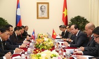 Hubungan antara kantor Presiden Vietnam dan Laos semakin dipererat