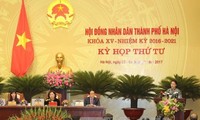 Khai mạc kỳ họp thứ 4 Hội đồng nhân dân thành phố Hà Nội khóa XV