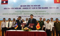  Bekerjasama membangun perbatasan Vietnam-Laos yang damai dan bersahabat