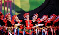  Kontes menari profesional etnis-etnis minoritas kawasan Vietnam Selatan