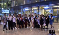 Para penyanyi Indonesia menghadiri Kontes  “Nyanyian ASEAN+3”