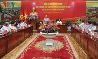 Sekjen KS PKV, Nguyen Phu Trong melakukan kunjungan kerja di Kota Hai Phong