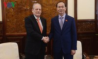  Presiden Vietnam, Tran Dai Quang menerima Duta Besar Republik Uruguay Timur