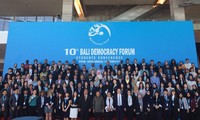 Forum  Demokrasi Bali  yang ke-10 dibuka di Banten, Indonesia