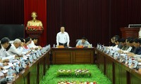  Wakil Ketua MN MN Vietnam, Phung Quoc Hien mengucapkan Hari Raya Tet di Provinsi Lai Chau