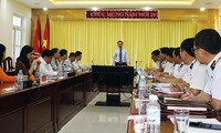 Kepala Departemen Komunikasi dan Pendidikan KS PKV mengucapkan Hari Raya Tet di Provinsi Dong Nai