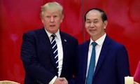 Presiden Vietnam, Tran Dai Quang  melakukan pembicaraan telepon dengan Presiden AS, Donald Trump