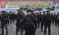 Masalah anti terorisme : Indonesia melakukan sidang untuk membentuk pasukan Koopsusgab