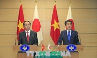 Presiden  Vietnam, Tran Dai Quang mengakhiri dengan baik kunjungan kenegaraan di Jepang