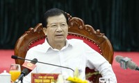 Deputi PM Trinh Dinh Dung : Mencegah dan memberantas semua manifestasi yang subyektif dalam menghadapi musibah dan bencana alam
