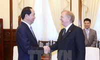    Presiden Vietnam, Tran Dai Quang menerima Dubes Kanada dan Belgia