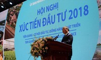 PM Vietnam, Nguyen Xuan Phuc menghadiri Konferensi Promosi Investasi Provinsi Tien Giang 2018