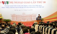 Diplomasi berjalan seperjalanan dengan badan usaha Vietnam untuk mengatasi kesulitan dan melakukan integrasi.