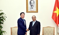 PM Vietnam, Nguyen Xuan Phuc menerima Presiden Grup SK, Republik Korea