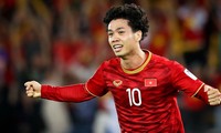 The Korean Times menulis tentang Nguyen Cong Phuong , pemain sepak bola Vietnam