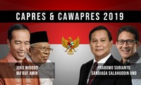 Pilpres Indonesia 2019 : Jarak antara Presiden Joko Widodo dan lawannya semakin melebar