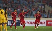 Dengan mengalahkan Brunei Darussalam, skuad U23 Vietnam untuk sementara  menggeliat menelopori Grup K