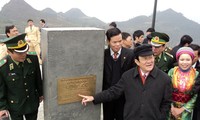 President Truong Tan Sang pays working visit to Ha Giang province