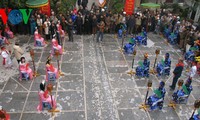 Human chess, traditional game of spring festivals 
