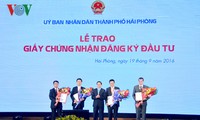 Hai phong takes the lead in attracting foreign investment 