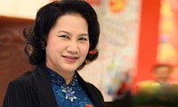 National Assembly Chairwoman begins official visit to Laos 