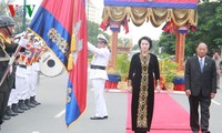 National Assembly Chairwoman begins official visit to Cambodia